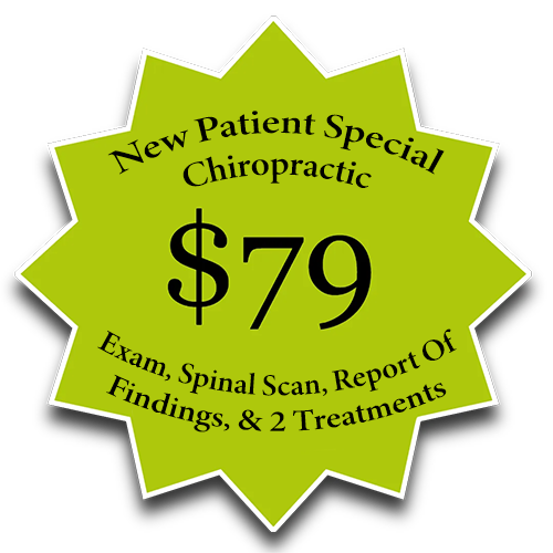 Chiropractor Near Me Anoka MN New Patient Special Offer Badge